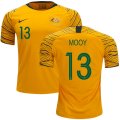 Wholesale Cheap Australia #13 Mooy Home Soccer Country Jersey