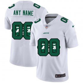 Wholesale Cheap Nike New York Jets Customized White Team Big Logo Vapor Untouchable Limited Jersey