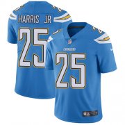 Wholesale Cheap Nike Chargers #25 Chris Harris Jr Electric Blue Alternate Men's Stitched NFL Vapor Untouchable Limited Jersey