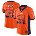 Wholesale Cheap Nike Bears #34 Walter Payton Orange Alternate Men's Stitched NFL Limited Rush Drift Fashion Jersey