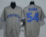 Wholesale Cheap Blue Jays #54 Roberto Osuna Grey New Cool Base Stitched MLB Jersey