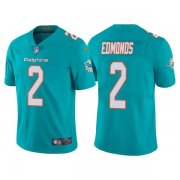 Wholesale Cheap Men's Miami Dolphins #2 Chase Edmonds Aqua Vapor Untouchable Limited Stitched Football Jersey