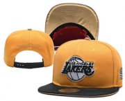 Wholesale Cheap Los Angeles Lakers Snapback Ajustable Cap Hat YD 1