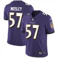 Wholesale Cheap Nike Ravens #57 C.J. Mosley Purple Team Color Men's Stitched NFL Vapor Untouchable Limited Jersey