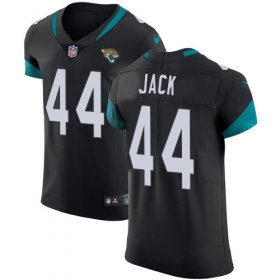 Wholesale Cheap Nike Jaguars #44 Myles Jack Black Team Color Men\'s Stitched NFL Vapor Untouchable Elite Jersey