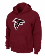Wholesale Cheap Atlanta Falcons Logo Pullover Hoodie Red