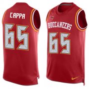 Wholesale Cheap Nike Buccaneers #65 Alex Cappa Red Team Color Men's Stitched NFL Limited Tank Top Jersey