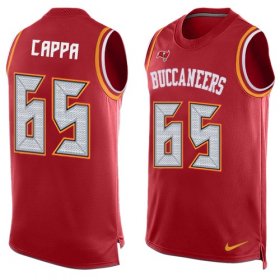 Wholesale Cheap Nike Buccaneers #65 Alex Cappa Red Team Color Men\'s Stitched NFL Limited Tank Top Jersey