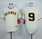 Wholesale Cheap Giants #9 Matt Williams Cream Cool Base Stitched MLB Jersey