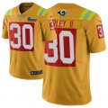Wholesale Cheap Nike Rams #30 Todd Gurley II Gold Men's Stitched NFL Limited City Edition Jersey