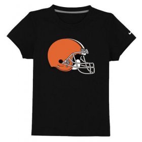 Wholesale Cheap Cleveland Browns Sideline Legend Authentic Logo Youth T-Shirt Black