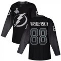 Cheap Adidas Lightning #88 Andrei Vasilevskiy Black Alternate Authentic Youth 2020 Stanley Cup Champions Stitched NHL Jersey