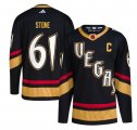 Wholesale Cheap Men's Vegas Golden Knights #61 Mark Stone Black 2022-23 Reverse Retro Stitched Jersey