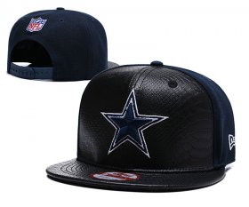 Wholesale Cheap NFL Dallas Cowboys Team Logo Black Adjustable Hat YD