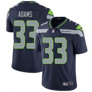 Wholesale Cheap Nike Seahawks #33 Jamal Adams Steel Blue Team Color Men's Stitched NFL Vapor Untouchable Limited Jersey