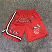 Wholesale Cheap Heat Red Just Don Throwback Mesh Shorts