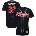Wholesale Cheap Braves #32 Cole Hamels Navy Blue Flexbase Authentic Collection Stitched MLB Jersey