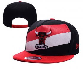 Wholesale Cheap NBA Chicago Bulls Snapback Ajustable Cap Hat YD 03-13_38