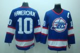 Wholesale Cheap Jets #10 Dale Hawerchuk Stitched Blue CCM Throwback NHL Jersey