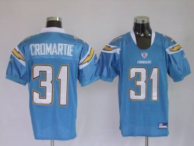 Wholesale Cheap Chargers Antonio Cromartie #31 Stitched Baby Blue NFL Jersey