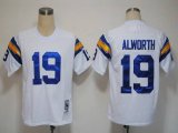Wholesale Cheap Mitchell And Ness 1984 Chargers #19 Lance Alworth White Stitched NFL Jersey