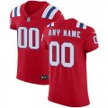 Wholesale Cheap Nike New England Patriots Customized Red Alternate Stitched Vapor Untouchable Elite Men's NFL Jersey