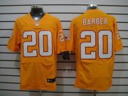 Wholesale Cheap Nike Buccaneers #20 Ronde Barber Orange Alternate Men's Stitched NFL Elite Jersey