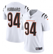 Wholesale Cheap Men's Cincinnati Bengals #94 Sam Hubbard 2021 White Vapor Untouchable Limited Stitched Jersey