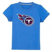 Wholesale Cheap Tennessee Titans Sideline Legend Authentic Logo Youth T-Shirt Light Blue