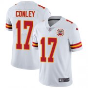 Wholesale Cheap Nike Chiefs #17 Chris Conley White Men's Stitched NFL Vapor Untouchable Limited Jersey