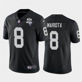 Wholesale Cheap Nike Las Vegas Raiders 8 Marcus Mariota Black 2020 Inaugural Season Vapor Untouchable Limited Jersey