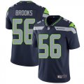 Wholesale Cheap Nike Seahawks #56 Jordyn Brooks Steel Blue Team Color Men's Stitched NFL Vapor Untouchable Limited Jersey
