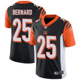 Wholesale Cheap Nike Bengals #25 Giovani Bernard Black Team Color Men\'s Stitched NFL Vapor Untouchable Limited Jersey