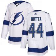 Cheap Adidas Lightning #44 Jan Rutta White Road Authentic Stitched NHL Jersey