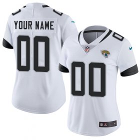 Wholesale Cheap Nike Jacksonville Jaguars Customized White Stitched Vapor Untouchable Limited Women\'s NFL Jersey