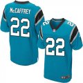 Wholesale Cheap Nike Panthers #22 Christian McCaffrey Blue Alternate Men's Stitched NFL Elite Jersey