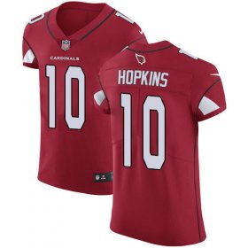Wholesale Cheap Nike Cardinals #10 DeAndre Hopkins Red Team Color Men\'s Stitched NFL Vapor Untouchable Elite Jersey