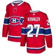 Wholesale Cheap Adidas Canadiens #27 Alexei Kovalev Red Home Authentic Stitched NHL Jersey
