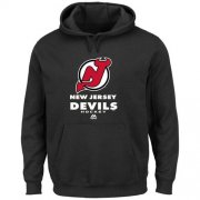 Wholesale Cheap New Jersey Devils Majestic Big & Tall Critical Victory Pullover Hoodie Black