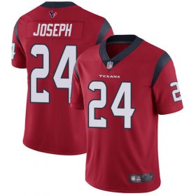 Wholesale Cheap Nike Texans #24 Johnathan Joseph Red Alternate Men\'s Stitched NFL Vapor Untouchable Limited Jersey