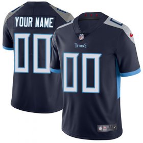 Wholesale Cheap Nike Tennessee Titans Customized Navy Blue Alternate Stitched Vapor Untouchable Limited Men\'s NFL Jersey