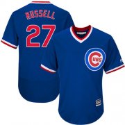 Wholesale Cheap Cubs #27 Addison Russell Blue Flexbase Authentic Collection Cooperstown Stitched MLB Jersey
