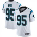 Wholesale Cheap Nike Panthers #95 Dontari Poe White Men's Stitched NFL Vapor Untouchable Limited Jersey