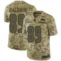 Wholesale Cheap Nike Seahawks #89 Doug Baldwin Camo Youth Stitched NFL Limited 2018 Salute to Service Jersey