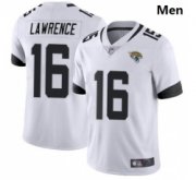 Wholesale Cheap Men Jacksonville Jaguars #16 Trevor Lawrence White 2021 Draft Jersey