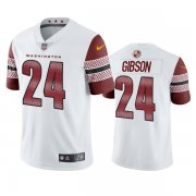 Wholesale Cheap Men's Washington Commanders #24 Antonio Gibson White Vapor Untouchable Stitched Football Jersey