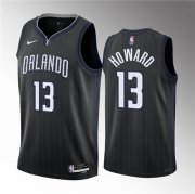 Wholesale Cheap Men's Orlando Magic #13 Jett Howard Black 2023 Draft City Edition Stitched Basketball Jersey