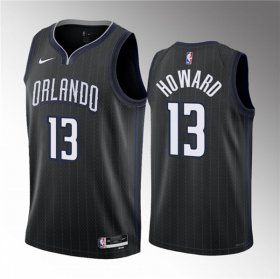 Wholesale Cheap Men\'s Orlando Magic #13 Jett Howard Black 2023 Draft City Edition Stitched Basketball Jersey