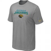 Wholesale Cheap Nike NFL Jacksonville Jaguars Heart & Soul NFL T-Shirt Light Grey