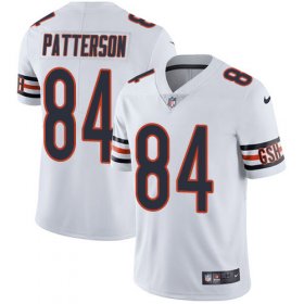 Wholesale Cheap Nike Bears #84 Cordarrelle Patterson White Men\'s Stitched NFL Vapor Untouchable Limited Jersey